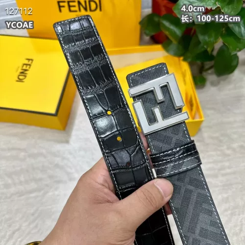 Replica Fendi AAA Quality Belts For Men #1286384 $60.00 USD for Wholesale