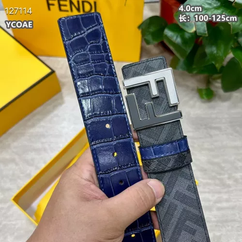 Replica Fendi AAA Quality Belts For Men #1286386 $60.00 USD for Wholesale