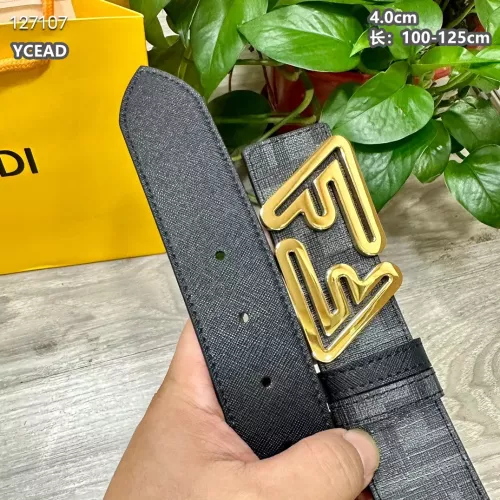 Replica Fendi AAA Quality Belts For Men #1286392 $56.00 USD for Wholesale