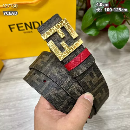 Replica Fendi AAA Quality Belts For Men #1286407 $56.00 USD for Wholesale