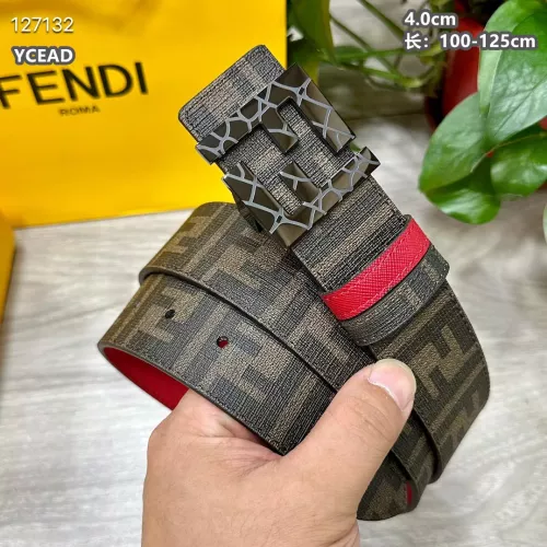 Replica Fendi AAA Quality Belts For Men #1286412 $56.00 USD for Wholesale