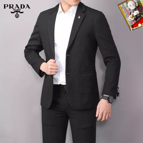 Replica Prada Jackets Long Sleeved For Men #1286457 $68.00 USD for Wholesale