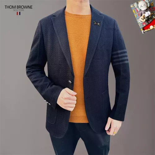 Replica Thom Browne Jackets Long Sleeved For Men #1286484 $68.00 USD for Wholesale