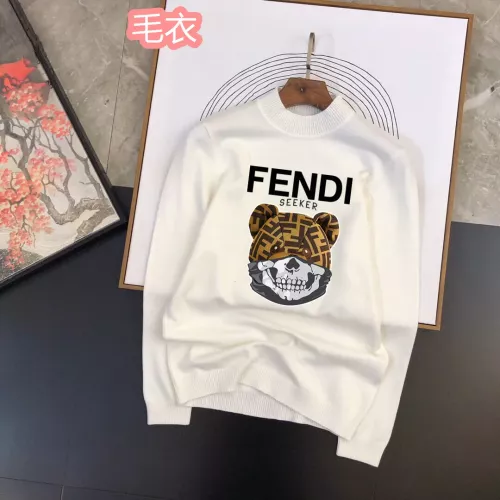 Cheap Fendi Sweaters Long Sleeved For Men #1286553, $$42.00 USD On Fendi Sweaters