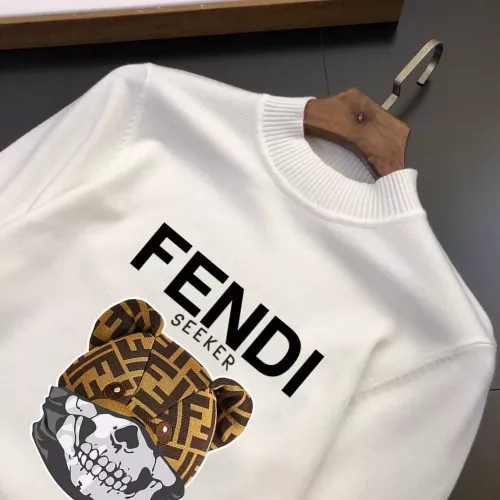 Replica Fendi Sweaters Long Sleeved For Men #1286553 $42.00 USD for Wholesale