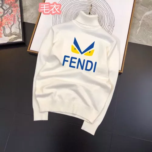 Cheap Fendi Sweaters Long Sleeved For Men #1286569, $$42.00 USD On Fendi Sweaters