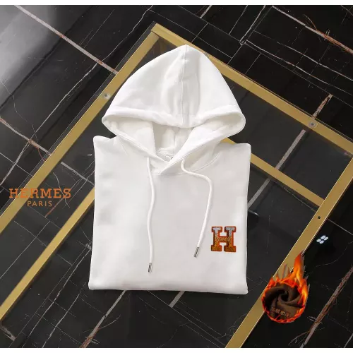 Replica Hermes Hoodies Long Sleeved For Men #1286607 $45.00 USD for Wholesale