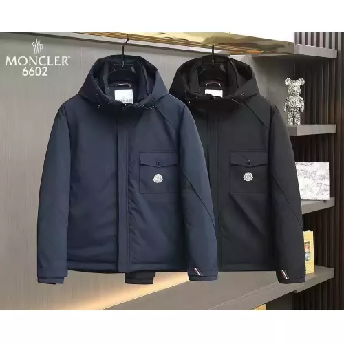 Replica Moncler Down Feather Coat Long Sleeved For Men #1286621 $132.00 USD for Wholesale