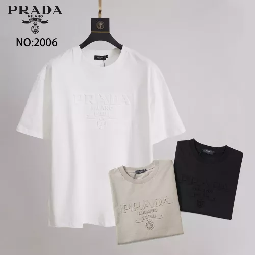 Replica Prada T-Shirts Short Sleeved For Men #1286644 $32.00 USD for Wholesale