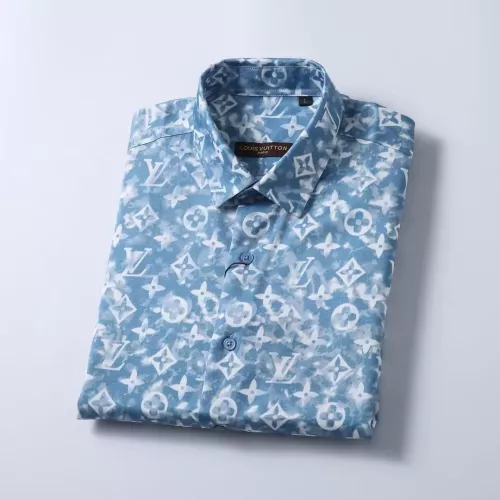 Replica Louis Vuitton LV Shirts Long Sleeved For Men #1286667 $45.00 USD for Wholesale