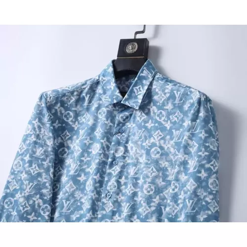 Replica Louis Vuitton LV Shirts Long Sleeved For Men #1286667 $45.00 USD for Wholesale