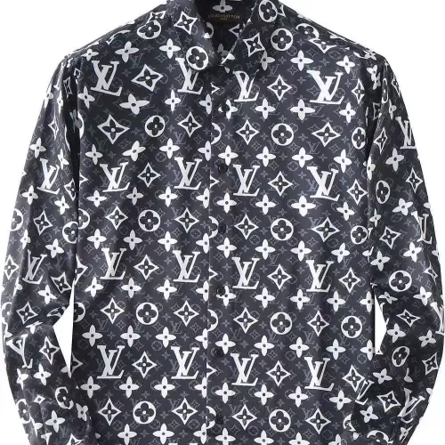 Cheap Louis Vuitton LV Shirts Long Sleeved For Men #1286669, $$45.00 USD On Louis Vuitton LV Shirts