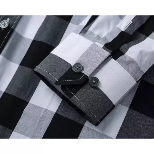 Replica Burberry Shirts Long Sleeved For Men #1286674 $42.00 USD for Wholesale