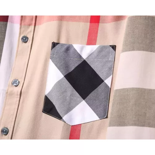 Replica Burberry Shirts Long Sleeved For Men #1286676 $42.00 USD for Wholesale