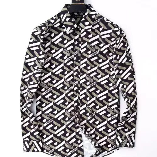 Cheap Versace Shirts Long Sleeved For Men #1286680, $$45.00 USD On Versace Shirts