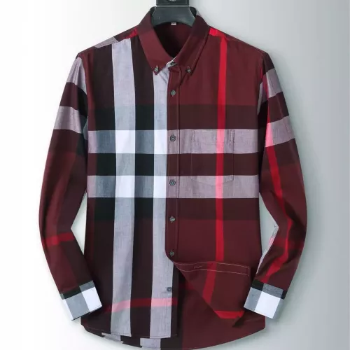 Cheap Burberry Shirts Long Sleeved For Men #1286686, $$42.00 USD On Burberry Shirts