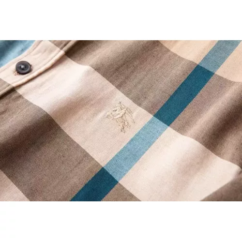 Replica Burberry Shirts Long Sleeved For Men #1286688 $42.00 USD for Wholesale