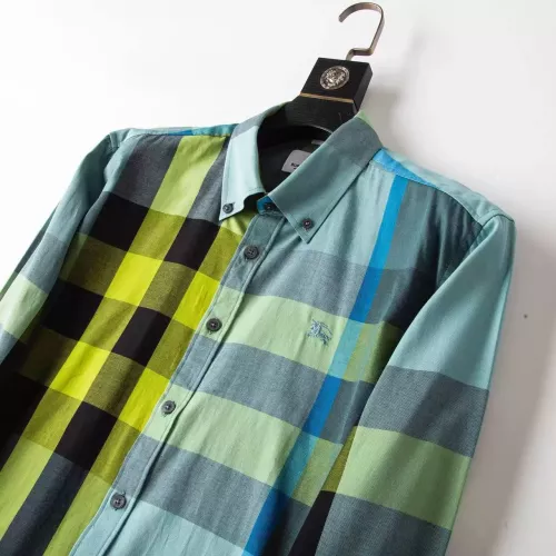 Replica Burberry Shirts Long Sleeved For Men #1286690 $42.00 USD for Wholesale