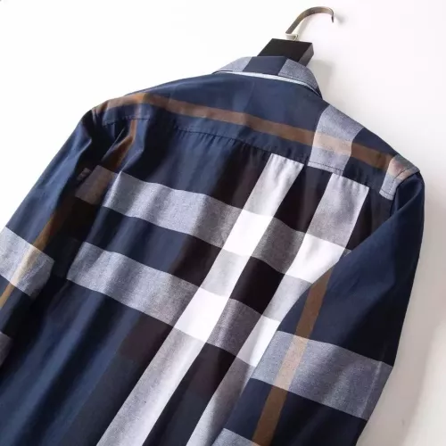 Replica Burberry Shirts Long Sleeved For Men #1286691 $42.00 USD for Wholesale