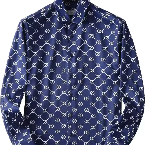 Cheap Gucci Shirts Long Sleeved For Men #1286694, $$45.00 USD On Gucci Shirts