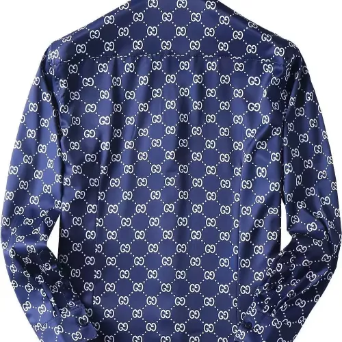 Replica Gucci Shirts Long Sleeved For Men #1286694 $45.00 USD for Wholesale