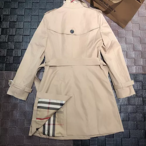 Replica Burberry Trench Coat Long Sleeved For Women #1286732 $135.00 USD for Wholesale