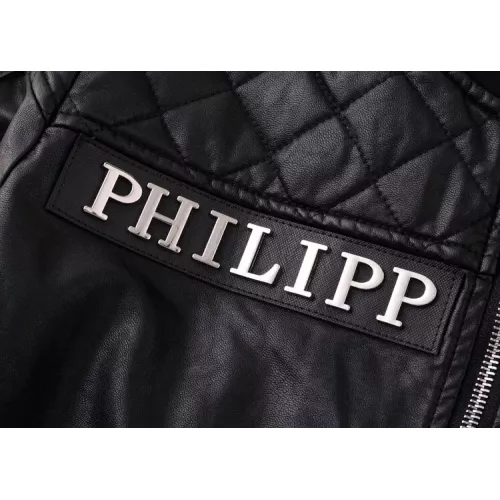 Replica Philipp Plein PP Jackets Long Sleeved For Men #1286777 $88.00 USD for Wholesale