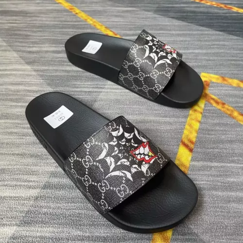 Replica Gucci Slippers For Men #1286872 $42.00 USD for Wholesale