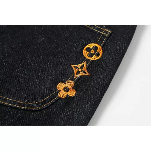 Replica Louis Vuitton LV Jeans For Men #1286916 $80.00 USD for Wholesale