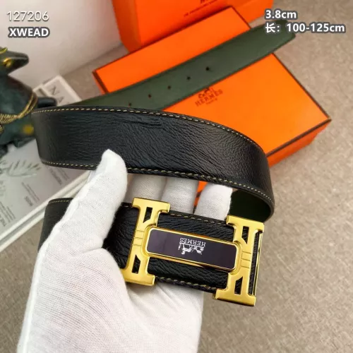 Replica Hermes AAA Quality Belts For Men #1286964 $56.00 USD for Wholesale