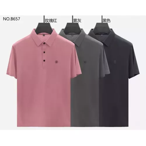 Replica Hermes T-Shirts Short Sleeved For Men #1286985 $40.00 USD for Wholesale