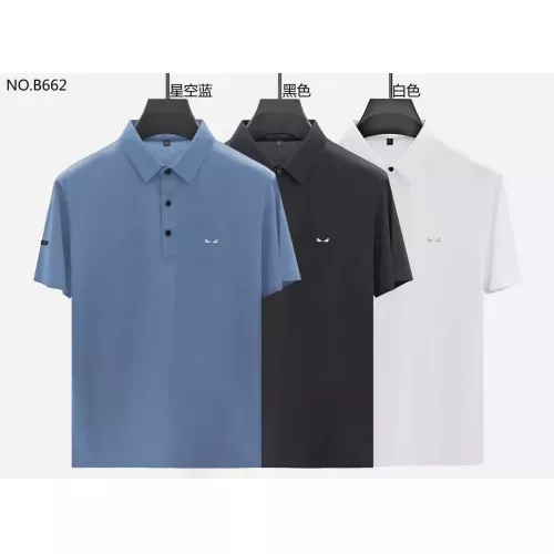 Replica Fendi T-Shirts Short Sleeved For Men #1286990 $40.00 USD for Wholesale