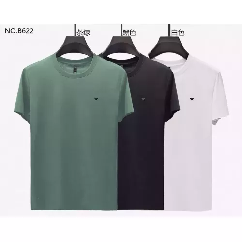 Replica Armani T-Shirts Short Sleeved For Men #1287005 $38.00 USD for Wholesale