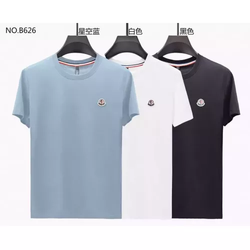 Replica Moncler T-Shirts Short Sleeved For Men #1287033 $38.00 USD for Wholesale