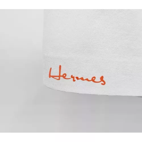 Replica Hermes T-Shirts Short Sleeved For Men #1287044 $38.00 USD for Wholesale