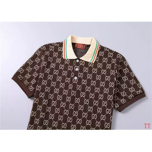 Replica Gucci Tracksuits Short Sleeved For Men #1287107 $68.00 USD for Wholesale