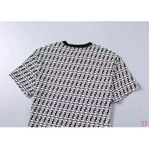 Replica Fendi Tracksuits Short Sleeved For Men #1287152 $60.00 USD for Wholesale