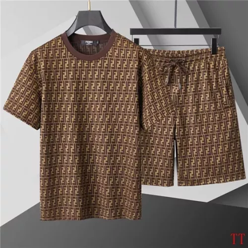 Cheap Fendi Tracksuits Short Sleeved For Men #1287153, $$60.00 USD On Fendi Tracksuits