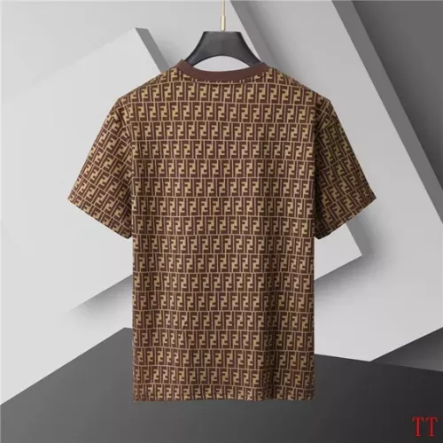 Replica Fendi Tracksuits Short Sleeved For Men #1287153 $60.00 USD for Wholesale