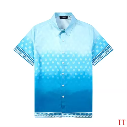 Cheap Amiri Shirts Short Sleeved For Men #1287244, $$32.00 USD On Amiri Shirts