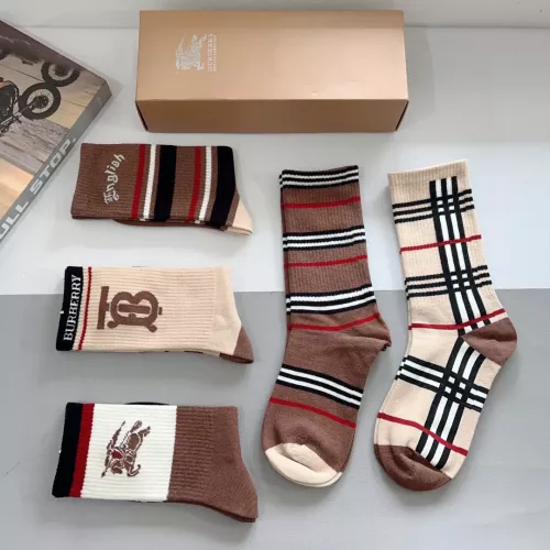 Replica Burberry Socks #1287311 $29.00 USD for Wholesale