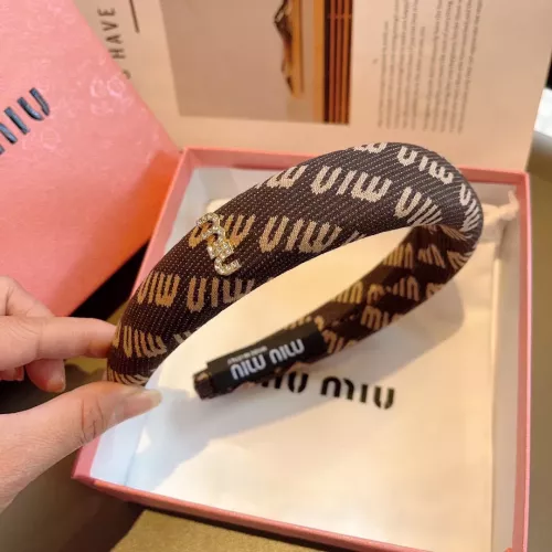 Replica MIU MIU Headband For Women #1287336 $27.00 USD for Wholesale