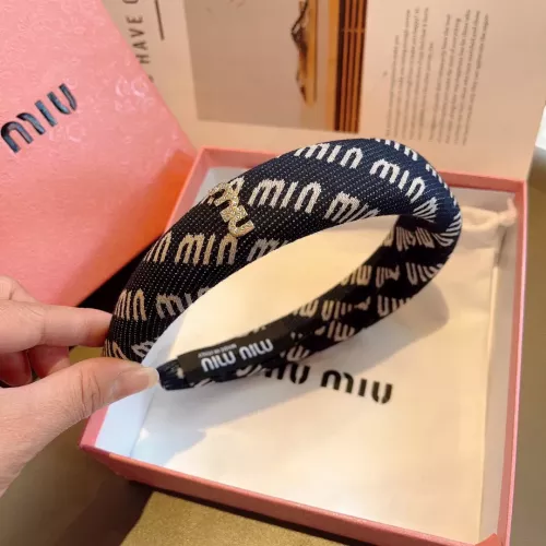 Replica MIU MIU Headband For Women #1287337 $27.00 USD for Wholesale