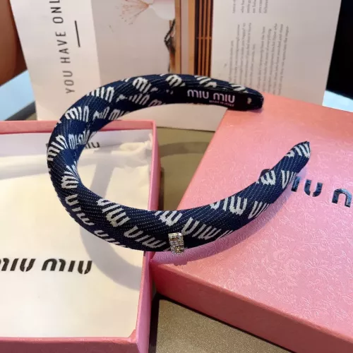 Replica MIU MIU Headband For Women #1287337 $27.00 USD for Wholesale