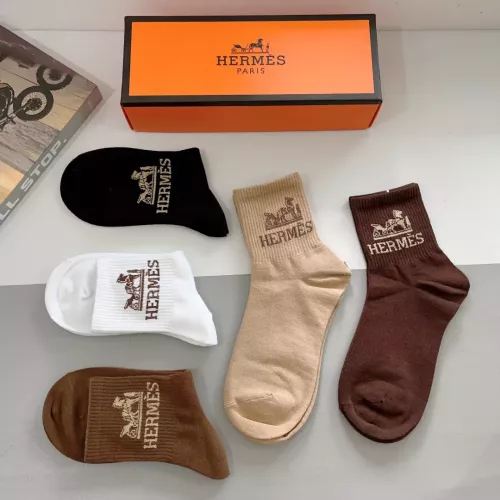 Replica Hermes Socks #1287368 $27.00 USD for Wholesale