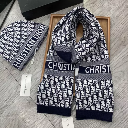 Replica Christian Dior Hat and Scarf Set #1287408 $52.00 USD for Wholesale