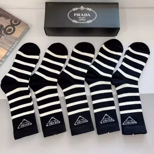 Replica Prada Socks #1287462 $29.00 USD for Wholesale