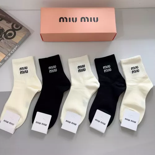 Cheap MIU MIU Socks #1287514, $$27.00 USD On MIU MIU Socks