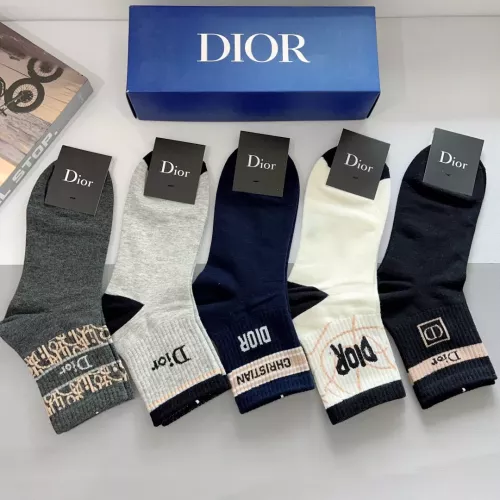 Replica Christian Dior Socks #1287515 $29.00 USD for Wholesale