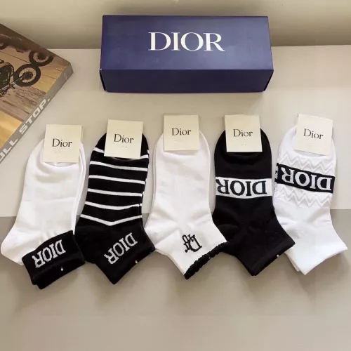 Replica Christian Dior Socks #1287516 $27.00 USD for Wholesale